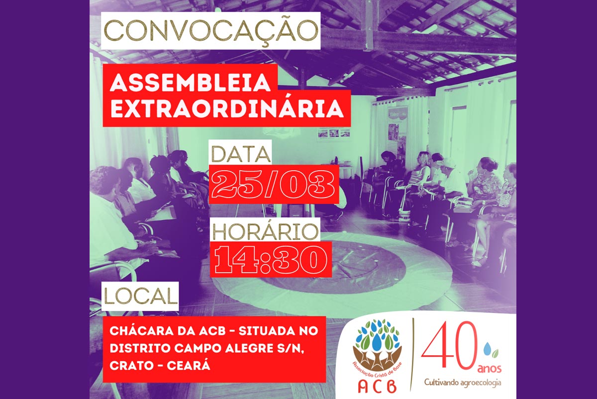 Assembleia extraordinária da ACB